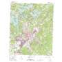 Gainesville USGS topographic map 34083c7