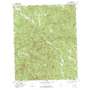 Amicalola USGS topographic map 34084e3