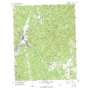Ellijay USGS topographic map 34084f4