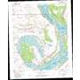 Horseshoe Lake USGS topographic map 34090h3