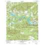 Lake Catherine USGS topographic map 34092d8
