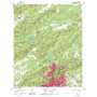 Hot Springs North USGS topographic map 34093e1