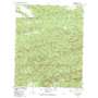 Baker Mountain USGS topographic map 34095g2