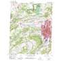 Mcalester USGS topographic map 34095h7