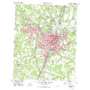 Rocky Mount USGS topographic map 35077h7