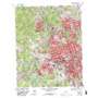 Raleigh West USGS topographic map 35078g6