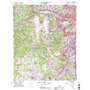 Charlotte West USGS topographic map 35080b8