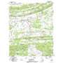 Vilonia USGS topographic map 35092a2