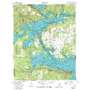 Greers Ferry USGS topographic map 35092e2
