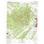 Poteau West USGS topographic map 35094a6