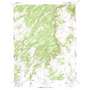 Big Willow Spring Canyon USGS topographic map 35109g8