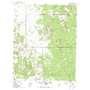 Trinity Mountain USGS topographic map 35112d7
