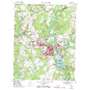 Franklin USGS topographic map 36076f8