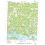 Gasburg USGS topographic map 36077e8