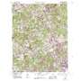 Rural Hall USGS topographic map 36080b3