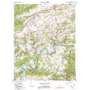 Fosters Falls USGS topographic map 36080h7