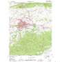 Wytheville USGS topographic map 36081h1