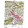 Kingsport USGS topographic map 36082e5