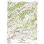 Lebanon USGS topographic map 36082h1