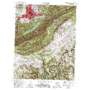 Middlesboro South USGS topographic map 36083e6