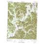 Barbourville USGS topographic map 36083g8