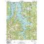 Table Rock Dam USGS topographic map 36093e3