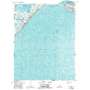Wallops Island USGS topographic map 37075g4