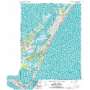 Chincoteague East USGS topographic map 37075h3