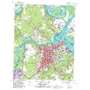 Hopewell USGS topographic map 37077c3