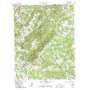 Rustburg USGS topographic map 37079c1