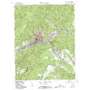 Clifton Forge USGS topographic map 37079g7