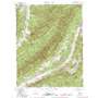 Catawba USGS topographic map 37080d1