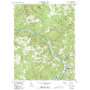 Meadow Creek USGS topographic map 37080g8