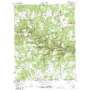 Pine Crest USGS topographic map 37091a6