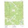 Howes Mill Spring USGS topographic map 37091f3