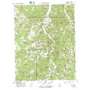Davisville USGS topographic map 37091g2