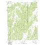 Papoose Canyon USGS topographic map 37109e1
