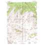 Fry Spring USGS topographic map 37110e2