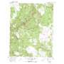 Cedar Mountain USGS topographic map 37113e1