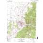 Cedar City USGS topographic map 37113f1