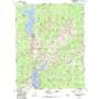Courtright Reservoir USGS topographic map 37118a8