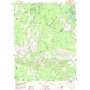 Crystal Crag USGS topographic map 37119e1