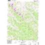 Mendenhall Springs USGS topographic map 37121e6