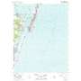 Ocean City USGS topographic map 38075c1