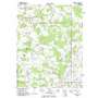 Burrsville USGS topographic map 38075h6