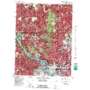 Washington West USGS topographic map 38077h1