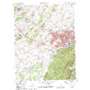 Waynesboro West USGS topographic map 38078a8