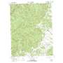 Old Rag Mountain USGS topographic map 38078e3