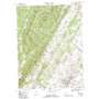 Timberville USGS topographic map 38078f7