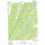 Orkney Springs USGS topographic map 38078g7